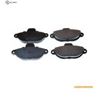 BRAKE PAD SET DISC BRAKE B111051 FOR FIAT 176B1.000/B4.000 1.2L 4cyl PUNTO