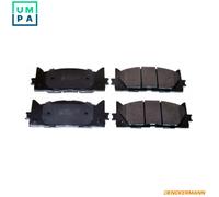 BRAKE PAD SET DISC BRAKE B111062 FOR LEXUS TOYOTA 2AR-FXE/FE 2.5L 4cyl ES 3.5L