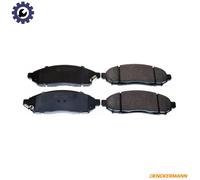 Brake pads Front Axle B111063 DENCKERMANN for NISSAN LEAF NP300 PICKUP NV200 Van