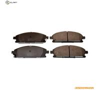 BRAKE PAD SET DISC BRAKE B111066 FOR NISSAN QR25DE 2.5L YD22DDTi/YD22ETI 2.2L