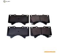 Brake pads Front Axle B111083 DENCKERMANN for TOYOTA LAND CRUISER PRADO