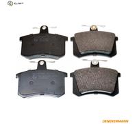 Brake pads Rear Axle B111091 DENCKERMANN for AUDI 80 B2 Saloon 80 B3 Saloon V8
