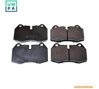 Brake pads Front Axle B111094 DENCKERMANN for BMW 7