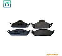 BRAKE PAD SET DISC BRAKE B111099 FOR MERCEDES-BENZ M 111.977 2.3L 4cyl M-CLASS