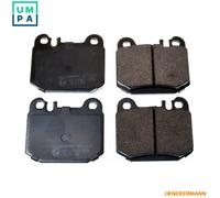 BRAKE PAD SET DISC BRAKE B111102 FOR MERCEDES-BENZ OM 612.963 2.7L 5cyl M-CLASS