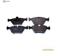 DENCKERMANN B111110 Brake Pads Set Front for X3 3 Z4 ZT ZT-T