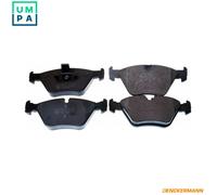 DENCKERMANN B111110 Brake Pads Set Front for X3 3 Z4 ZT ZT-T