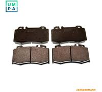 Brake pads Front Axle B111111 DENCKERMANN for MERCEDES-BENZ C-CLASS T-Model CLK