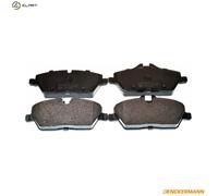 Brake pads Front Axle B111122 DENCKERMANN for MINI BMW