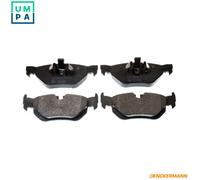 BRAKE PAD SET DISC BRAKE B111127 FOR BMW N46B20CB/B/C/BD 2.0L 4cyl 3 E90