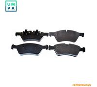 BRAKE PAD SET DISC BRAKE B111130 FOR MERCEDES-BENZ M 272.945 3.0L 6cyl R-CLASS