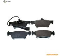 Brake pads Rear Axle B111133 DENCKERMANN for VW MULTIVAN Mk V