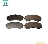 Brake pads Front Axle B111162 DENCKERMANN for MITSUBISHI PAJERO/SHOGUN IV