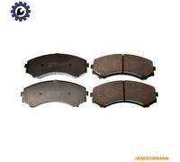 Brake pads Front Axle B111162 DENCKERMANN for MITSUBISHI PAJERO/SHOGUN IV