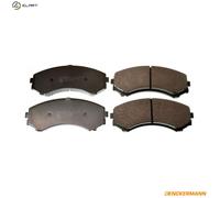 Brake pads Front Axle B111162 DENCKERMANN for MITSUBISHI PAJERO/SHOGUN IV