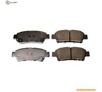Brake pads Rear Axle B111164 DENCKERMANN for TOYOTA PREVIA / ESTIMA II