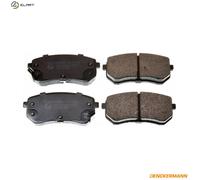 DENCKERMANN B111178 Brake Pads Set Rear for i10 Picanto