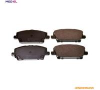 Denckermann Brake Pads B111182 - Front Axle for Honda Civic VIII Hatchback R18A2 1.8L