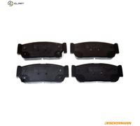 DENCKERMANN B111184 Brake Pads Set Rear for Ssangyong Rodius