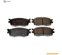 DENCKERMANN B111187 Brake Pads Set Front for i20 Rio Accent
