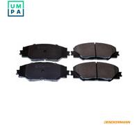 DENCKERMANN B111188 Brake Pads Set Front for RAV 4 Auris Prius Plus Mirai