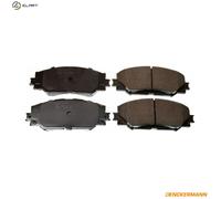 BRAKE PAD SET DISC BRAKE B111189 FOR TOYOTA YARIS/VITZ COROLLA/ALTIS/QUEST 1.3L