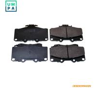 BRAKE PAD SET DISC BRAKE B111204 FOR TOYOTA 1KZ-T/TE 3.0L 4cyl CAREVACA