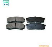 DENCKERMANN B111216 Brake Pads Set Rear for Land Cruiser PAJERO 4 Runner GX
