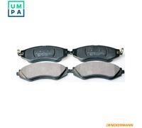 DENCKERMANN B111234 Brake Pads Set Front for Nubira Lacetti Aveo / Kalos
