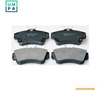 Brake pads Front Axle B111237 DENCKERMANN for CHRYSLER PT CRUISER Hatchback