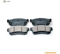 BRAKE PAD SET DISC BRAKE B111240 FOR DAIHATSU SIRION TREVIS BOON CHARADE/VII
