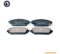 Brake pads Front Axle B111247 DENCKERMANN for HONDA ACCORD VI