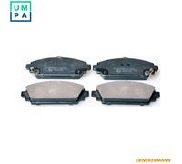 Brake pads Front Axle B111247 DENCKERMANN for HONDA ACCORD VI