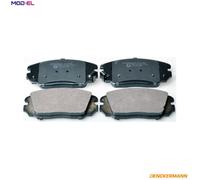 DENCKERMANN B111250 Brake Pads Set Front for Hyundai Sonata Grandeur