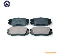 DENCKERMANN B111250 Brake Pads Set Front for Hyundai Sonata Grandeur