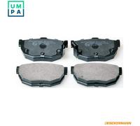 BRAKE PAD SET DISC BRAKE B111254 FOR HYUNDAI G4ED 1.6L 4cyl ELANTRA