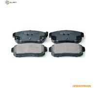 BRAKE PAD SET DISC BRAKE B111260 FOR SUZUKI MAZDA M15A 1.5L 4cyl IGNIS I 1.3L