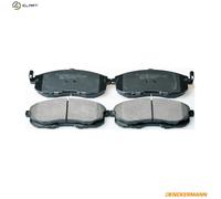 DENCKERMANN B111273 Brake Pads Set Front for SX4 Juke Tiida Cube Pulsar G