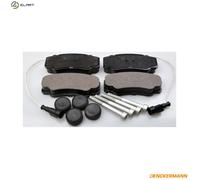 Brake pads Rear Axle B111277 DENCKERMANN for NISSAN CABSTAR NT400 CABSTAR