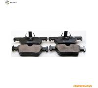 DENCKERMANN B111285 Brake Pads Set Rear for 3 4 1 2 Rapid