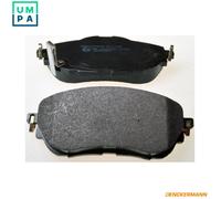 Brake pads Front Axle B111301 DENCKERMANN for TOYOTA COROLLA Saloon AURIS