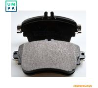 DENCKERMANN B111315 Brake Pads Set Front for Mercedes B A