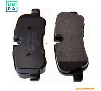 Brake pads Rear Axle B111332 DENCKERMANN for LAND ROVER DISCOVERY IV