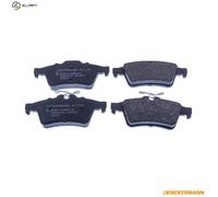 Brake pads Rear Axle B111338 DENCKERMANN for FORD MAZDA VOLVO SAAB OPEL
