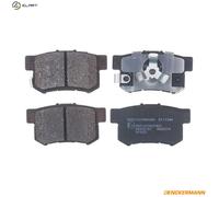 Brake pads Rear Axle B111344 DENCKERMANN for HONDA CR-V IV CR-V Mk II FR-V