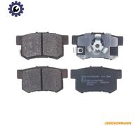 Brake pads Rear Axle B111344 DENCKERMANN for HONDA CR-V IV CR-V Mk II FR-V