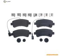 Fits DENCKERMANN ZAWIESZENIE B111356 BRAKE PADS