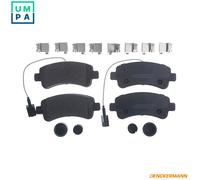 Denckermann Brake Pad Set B111356 – Disc Brake for Peugeot Boxer/Van 2.2L