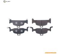 DENCKERMANN B111361 Brake Pads Set Front for Audi A5 A4 Allroad A6 Q5 A7