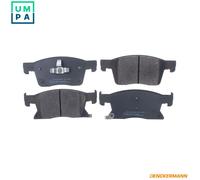 Brake pads Front Axle B111363 DENCKERMANN for OPEL ASTRA K ASTRA K Sports Tourer
